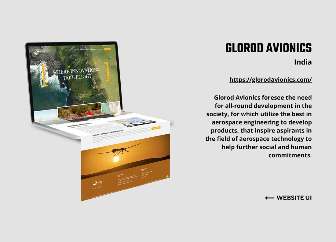 Glorod Avionics website