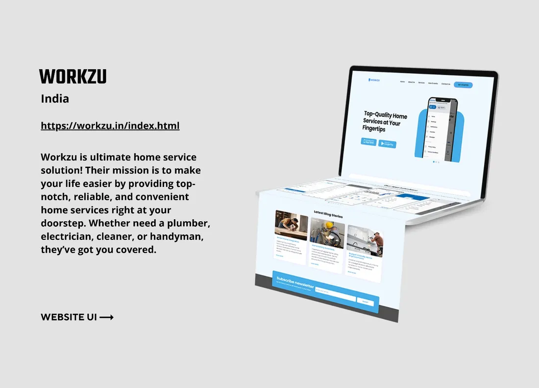Workzu website
